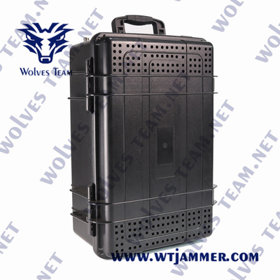 Draagbare High Power IP65 GPS Jammer GPSL1-L5 Signal Jammer Glonass L1/L2 GPS Signal Jammer bereik 5000 meter