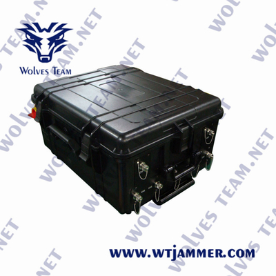 Draagbare High Power IP65 GPS Jammer GPSL1-L5 Signal Jammer Glonass L1/L2 GPS Signal Jammer bereik 5000 meter
