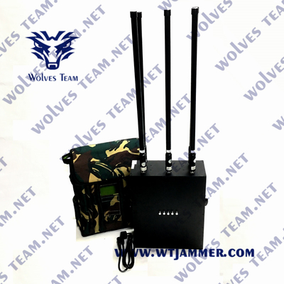 EOD Drone jammer systeem Anti UAV Afstandsbediening IP65 Leger Militaire Drone Jammer 8Km