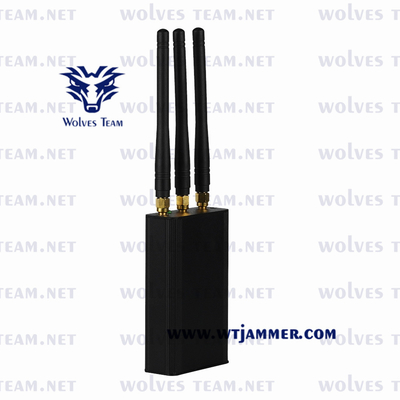Draagbare handheld RF 315/433/915MHz Signal Jammer Autorecommand Jammer 100 meter