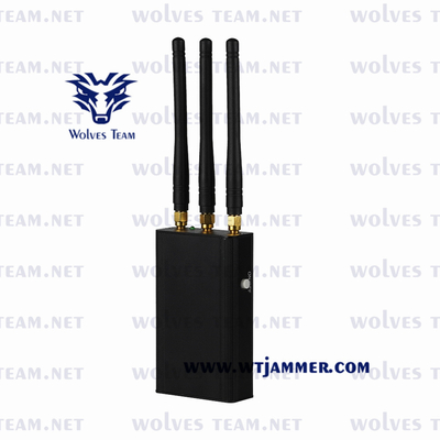Draagbare handheld RF 315/433/915MHz Signal Jammer Autorecommand Jammer 100 meter