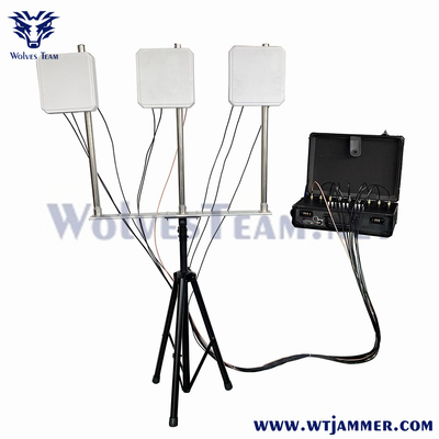40W 8 Band Draagbare Handtas WIFI2.4G WIFI5.8G 2G 3G 4G Cell Pone Jammer -WT808TA5-8