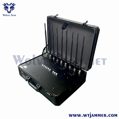 40W 8 Band Draagbare Handtas WIFI2.4G WIFI5.8G 2G 3G 4G Cell Pone Jammer -WT808TA5-8