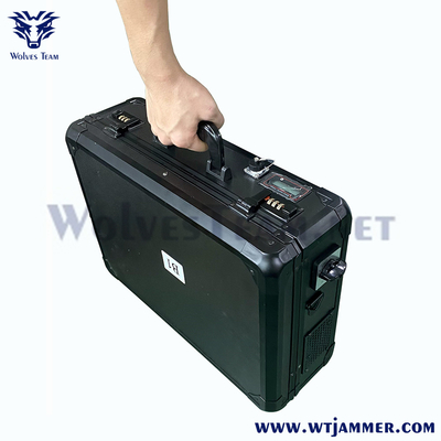 40W 8 Band Draagbare Handtas WIFI2.4G WIFI5.8G 2G 3G 4G Cell Pone Jammer -WT808TA5-8
