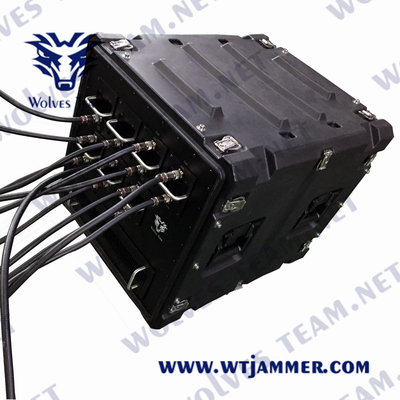 Alle volledige frequentie Drone Jammer Cellulair signaal jammer GSM 3G 4G 5G Telefoon Jammer RF Jammer