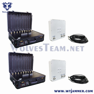 8 Band Draagbare Handtas WIFI2.4G WIFI5.8G 2G 3G 4G Cell Pone Jammer