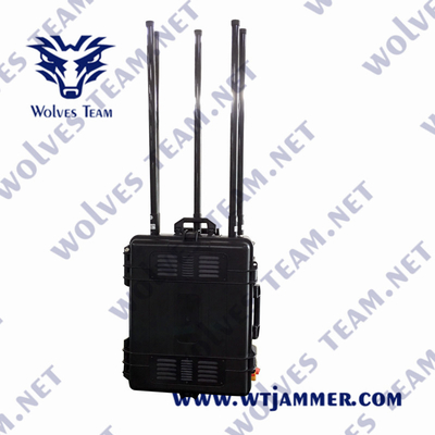 Draagbare outdoor startlink GPS Jammer GPSL1-L5 Signal Jammer Glonass L1/L2 GPS Signal Jammer bereik 5000 meter