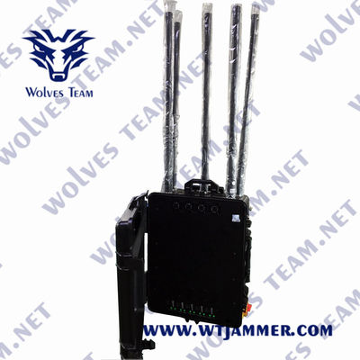 Draagbare outdoor startlink GPS Jammer GPSL1-L5 Signal Jammer Glonass L1/L2 GPS Signal Jammer bereik 5000 meter