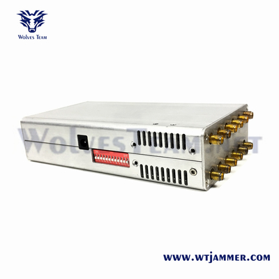 Handheld 14 antenne Signal Jamme Fabrieksverkoop Voor 3G 4G 5G WiFi UHF VHF GPS Lojack mobiele telefoon signaal jammer