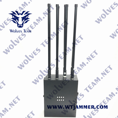 200W 10 banden rugzak 2G 3G 4G 5G mobiele telefoon signaal bom jammer WT601510