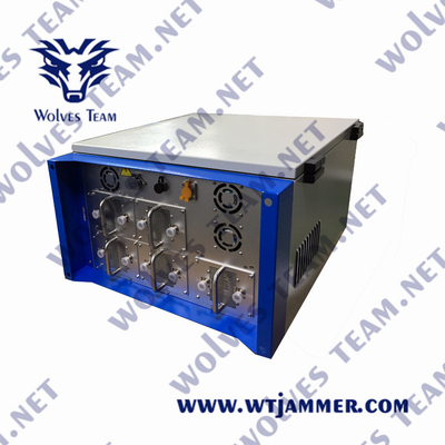 CDMA 3G 4G GPS WIFI Blocker Jammer Elke Band Kan Onafhankelijk Werken voor 1000 Meter