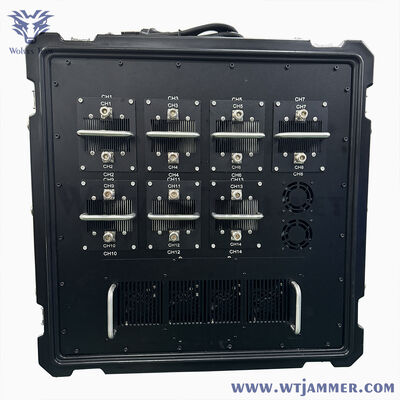 kopen Storingradius tot 500 meter IED-bombjammer Aluminiumlegering Frequentiebereik 20‐6000MHz Bescherming tegen explosieve dreigingen op het veld online manufacture