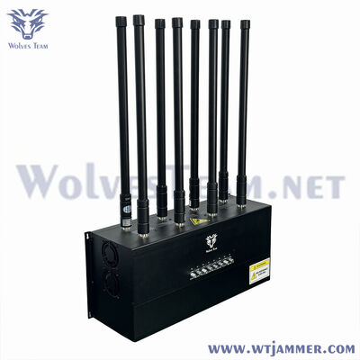 kopen 20W 8-band Desktop Signal Jammer High Power Full Frequency Wireless Blocker online vervaardiging