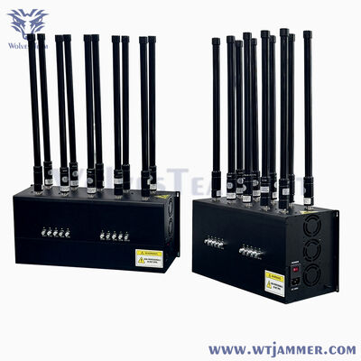 kopen 10 BAND DESKTOP SIGNAALBLOCKER VERNIETIGT GPS WIFI 5G 4G 3G 2G online vervaardiging