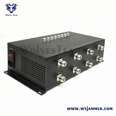 kopen 8 antennes krachtige signaalstoorzender 8-kanaals onafhankelijke controle 2G/3G/4G/5G WiFi GPS Blocker online vervaardiging