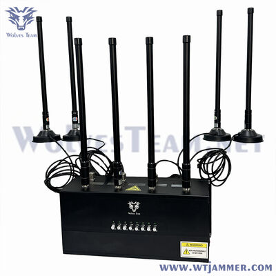 kopen 16 Port Desk RF Jammer vernietigt 2g 3g 4g 5g CDMA Dcs Phs WiFi online vervaardiging