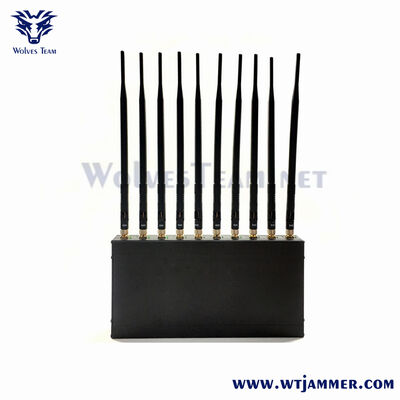 kopen 10 antennes Krachtige 5G-stoorzender blokkeert 2G 3G 4G 5G WiFi GPS en hommelsignalen online vervaardiging