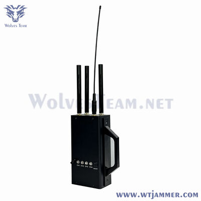kopen Draagbare Quadband Car Remote Control Jammer 315MHZ/ 330MHz/ 390MHZ/433MHz Signal Jammer online vervaardiging