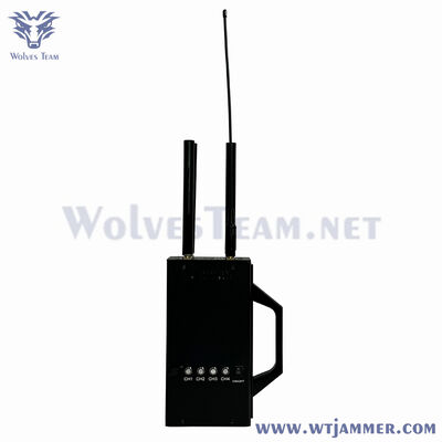 kopen De handbediende van de de Autoafstandsbediening van de Vierlingband Stoorzender 270MHZ/330MHz/390MHZ/418MHz Signaalstoorzender online vervaardiging