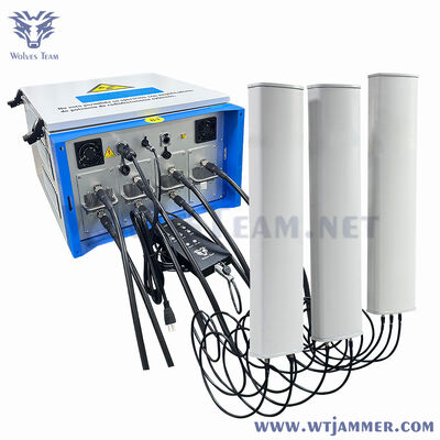 kopen Hoge Machtsip68 2G 3G 4G 5GLTE Signaalstoorzender WiFi5.2g WIFI5.5g WIFI5.8g Signaalstoorzender Gevangenisstoorzender 300-800 meters online vervaardiging
