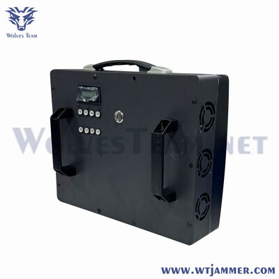 kopen Draagbare anti-UAV-drone jammer IP68 Outdoor Uav Fpv Drone Signal Blocking Jammer 1km-3km bereik online vervaardiging