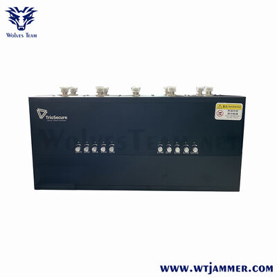 kopen 10 Antenne Elk kanaal Verstelbaar vermogen Signal Jammer Block 5G WiFi GPS Drone RF afstandsbediening Signal online vervaardiging