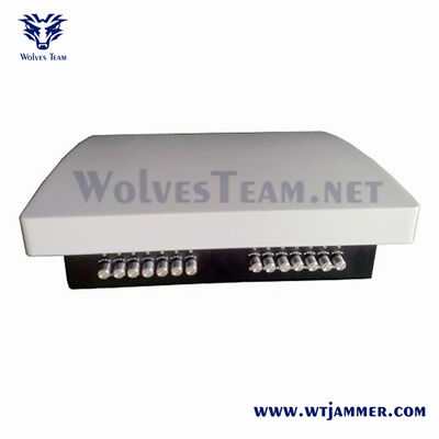 kopen Hoog vermogen 12-band verstelbare Desktop Signal Jammer voor privacy beveiliging & anti-cheating online vervaardiging