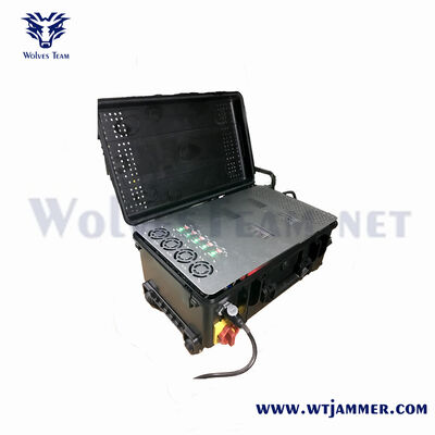 kopen VIP Protection 5-8 Band Signal Jammer, Draagbare Trolley Case Anti-Drone Blocker online vervaardiging