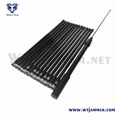 kopen Trolley Case 12 Antennen All-Band Jammer voor 2G/3G/4G/5G, GPS, WiFi & UAV Countermeasure online vervaardiging