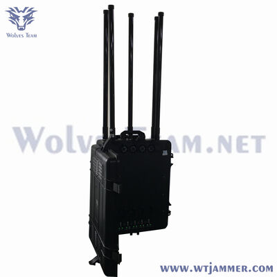kopen Wolves Team 5-band High Power Signal Jammer met onafhankelijke kanaalbesturing voor beveiligingsgebruik online vervaardiging