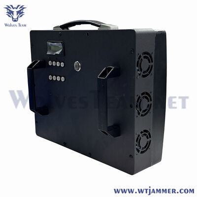 kopen Wolves Team Discreet Anti-UAV Jammer, batterij-aangedreven Draagbare Drone Defense Device voor VIP & Event Protection online vervaardiging