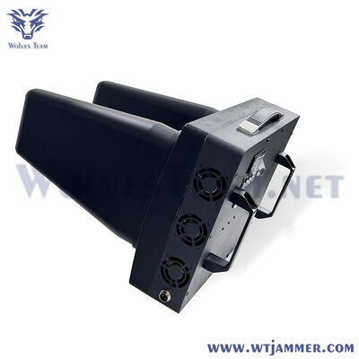 kopen Tactische High Power Portable Jammer - Dual-Antenna Anti-Drone Signal Blocker met Battery Display online vervaardiging
