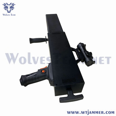 kopen Tactische Sci-Fi 4-Band Anti-Drone Jammer Gun - All-in-One High Power UAV Killer online vervaardiging