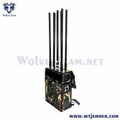 kopen 8 antennes rugzak signaalverwarmer voor GPS & WIFI & Anti-Drone & Anti-IED Shielding online vervaardiging