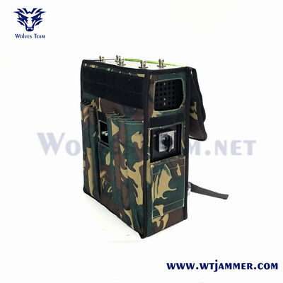 kopen 5-kanaals rugzak RF-signaalblokkering voor GPS & WIFI & Anti-Drone & Anti-IED-afscherming online vervaardiging