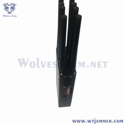 kopen 8-kanaal 16W draagbare 2G/3G/4G/5G/WiFi/GPS handheld jammer online vervaardiging