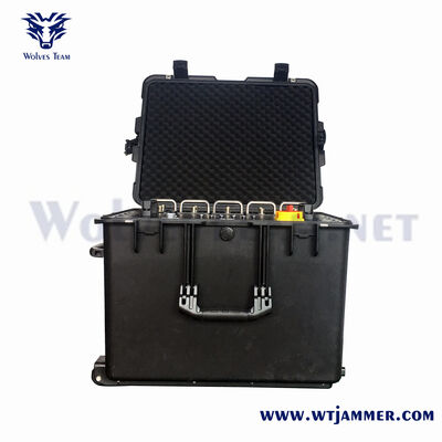 kopen 10 banden 600W High Power Portable Signal Jammer GSM 3G 4G 5G Mobiele telefoon blokker online vervaardiging