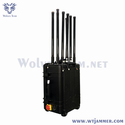 kopen Draagbare Pelican Case Signal Jammer GPS WiFi RF Cell Phone Signal Blocker online vervaardiging