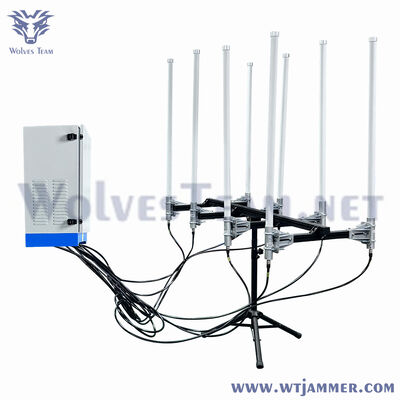 kopen Volfrequentie 12 kanalen 1200W waterdichte blokker voor alle weersomstandigheden met omni-directionele antenne online vervaardiging