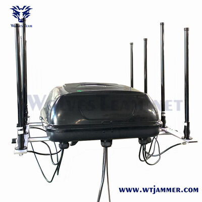 kopen AC 110-240V 330W Draagbare voertuig mobiele telefoon signaal jammer GSM Full Band online vervaardiging
