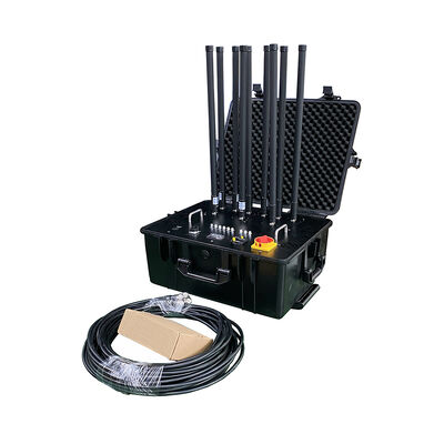 kopen Industriële 330W draagbare voertuig gemonteerde signaaljammer AC 110-240V GSM Full Band online vervaardiging