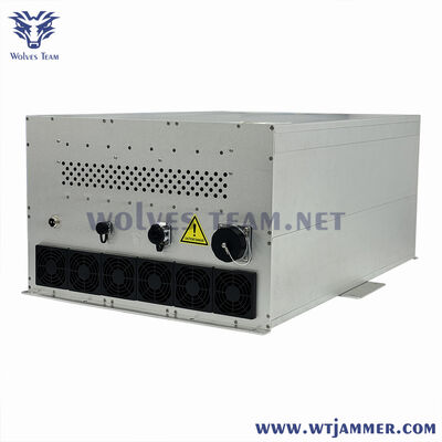 kopen 8-band multi-frequentiekanalen 400W waterdichte RF-blokker voor voertuigmontage voor faciliteits- en konvooibeveiliging online vervaardiging