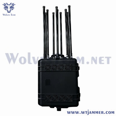 kopen 10 banden 1000W Trolley High Power Signal Jammer online vervaardiging