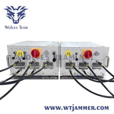 kopen 10 kanalen 600W High Power Vehicle Mounted Signal Jammer - Blokkeer alle gemeenschappelijke communicatiefrequenties online vervaardiging