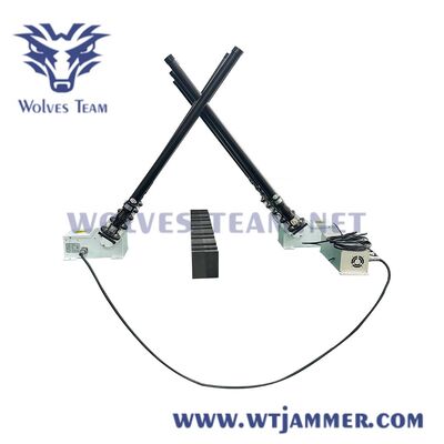 kopen Outdoor 8 antennes 800W RF-stoorzender met draaibare antennes voor konvooi en beveiliging online vervaardiging