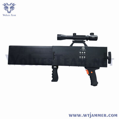 kopen 8 banden 40W Handheld Tactical Drone Signal Jammer voor VIP Convoy Security online vervaardiging