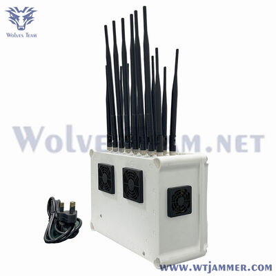 kopen 18 kanalen 500W Multi Frequency Desktop Signal Suppressor online vervaardiging