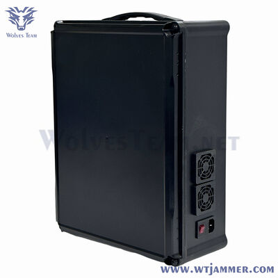 kopen 12 kanalen 600W Desktop High Power Signal Jammer Alle netwerk blokkering online vervaardiging