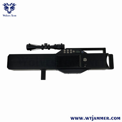 kopen 50M Geweren Type Jamming Range Draagbare 6 Channel Drone Jammer Voor Wetshandhaving online vervaardiging