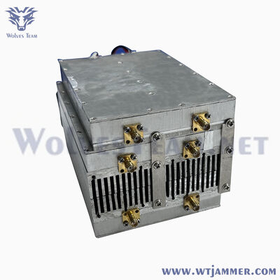 kopen 4 ~ 6 antennes High Power RF-machtstoorzendermodule Aangepaste frequentiestoorzender Binnenmachtsraad online vervaardiging